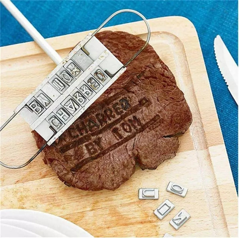 CUSTOMIZABLE HOT STAMP FOR BBQ