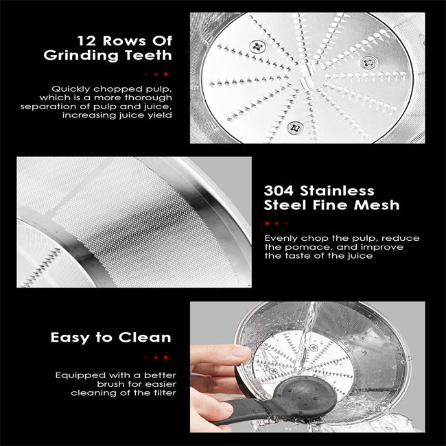 400W Dual-Speed Centrifugal Juicer