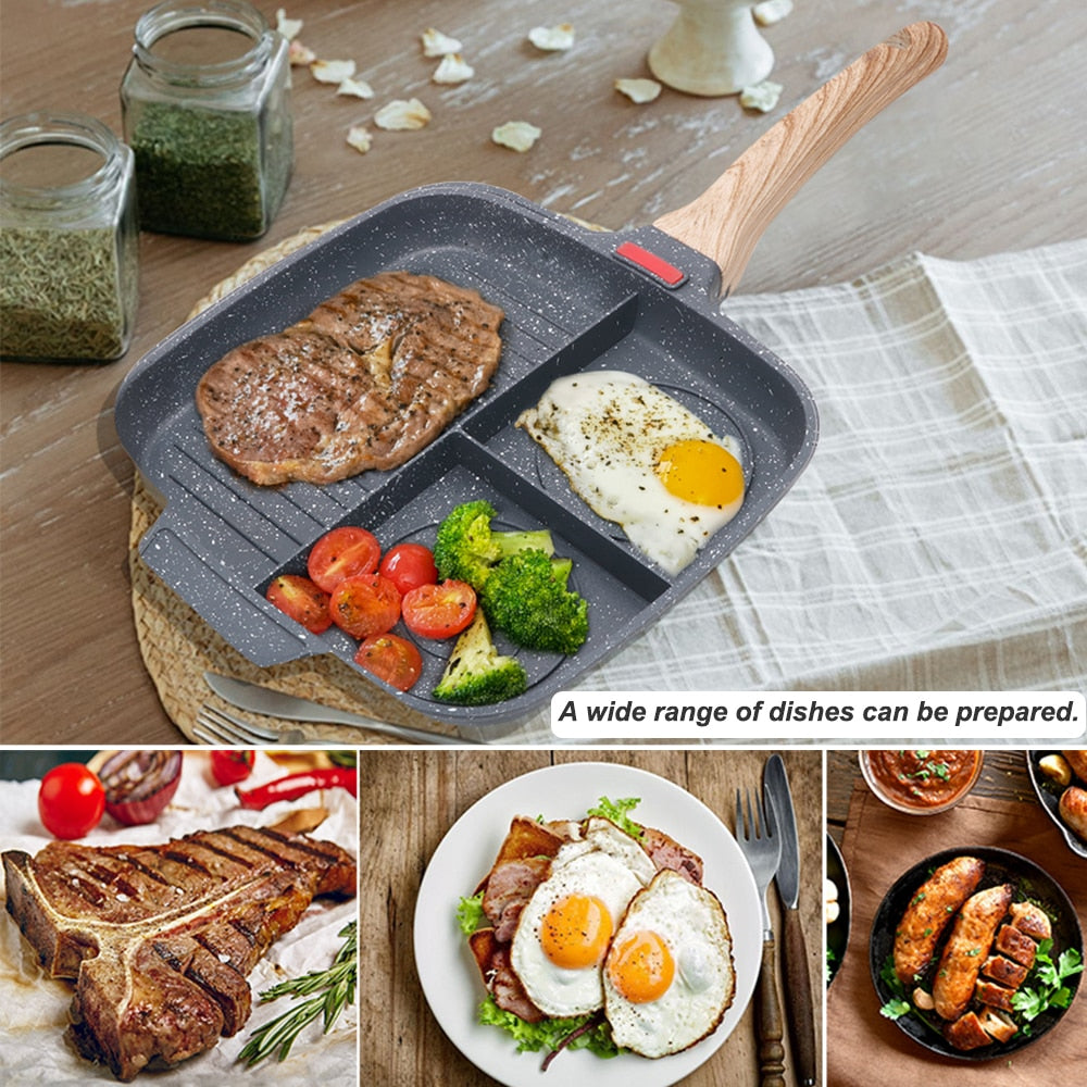 3-Section Breakfast Skillet