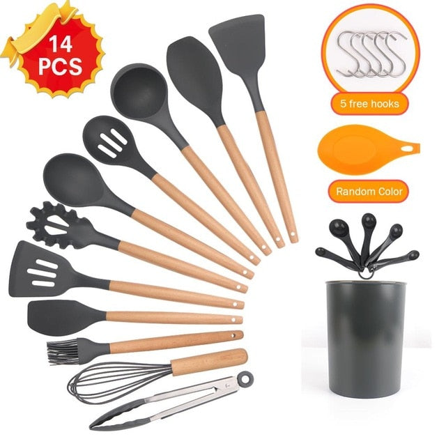 Cookware Non-stick Utensils Sets