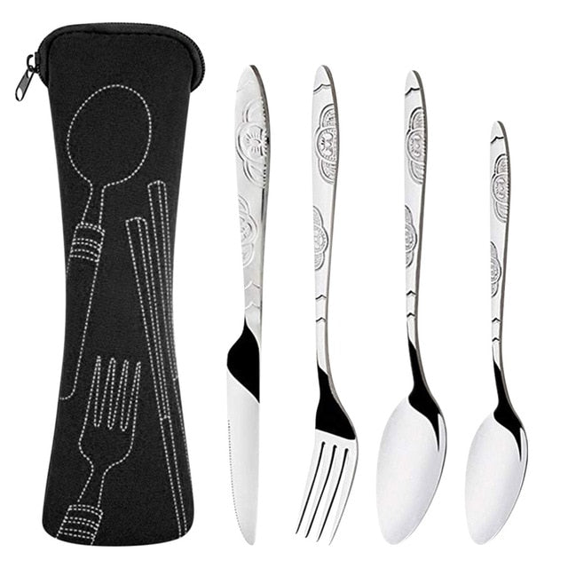 Travel Camping Cutlery Set