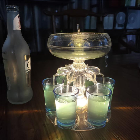 6 Shot Glass Dispenser