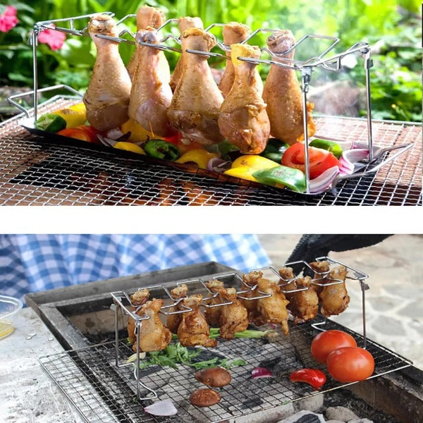 Roasted Chicken Rack Holder