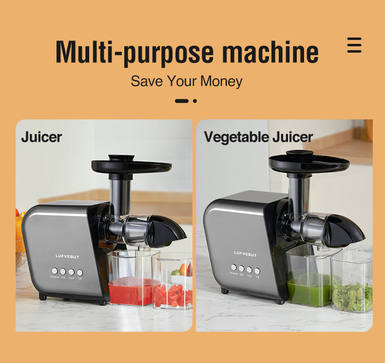 Cold press juicer
