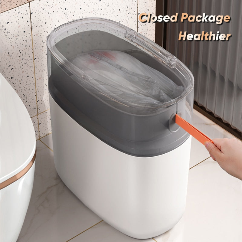 Automatic Drawstring Garbage Bin