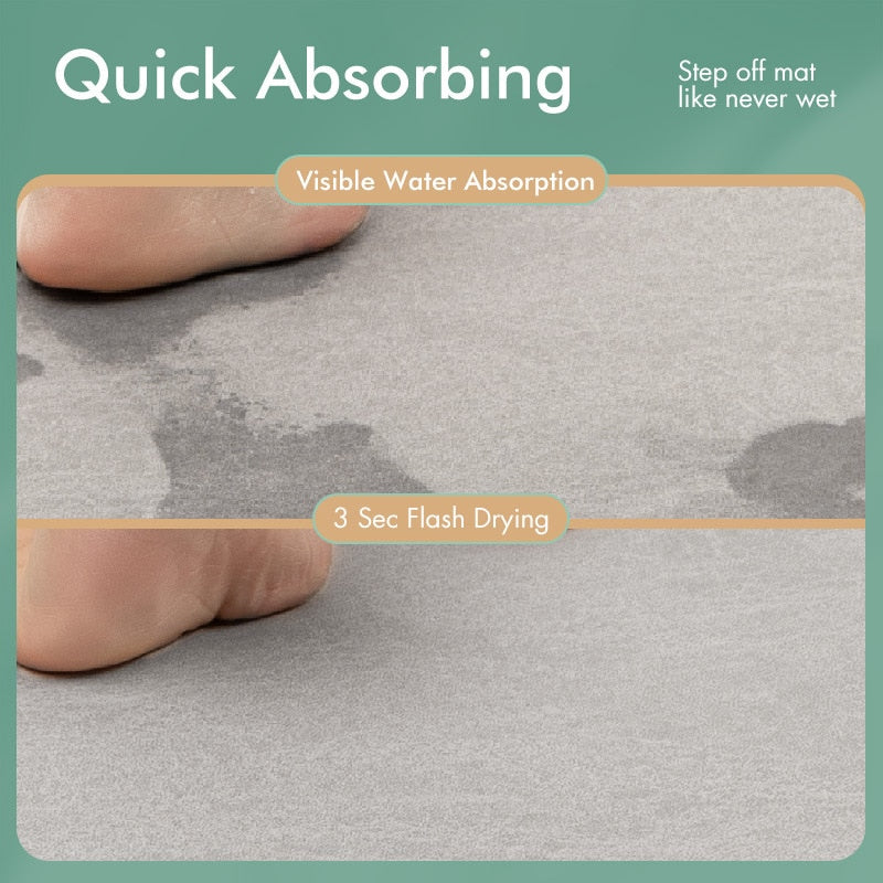 Anti-slip Diatom Mud Mat