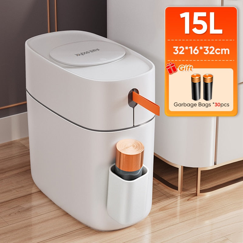 Automatic Drawstring Garbage Bin