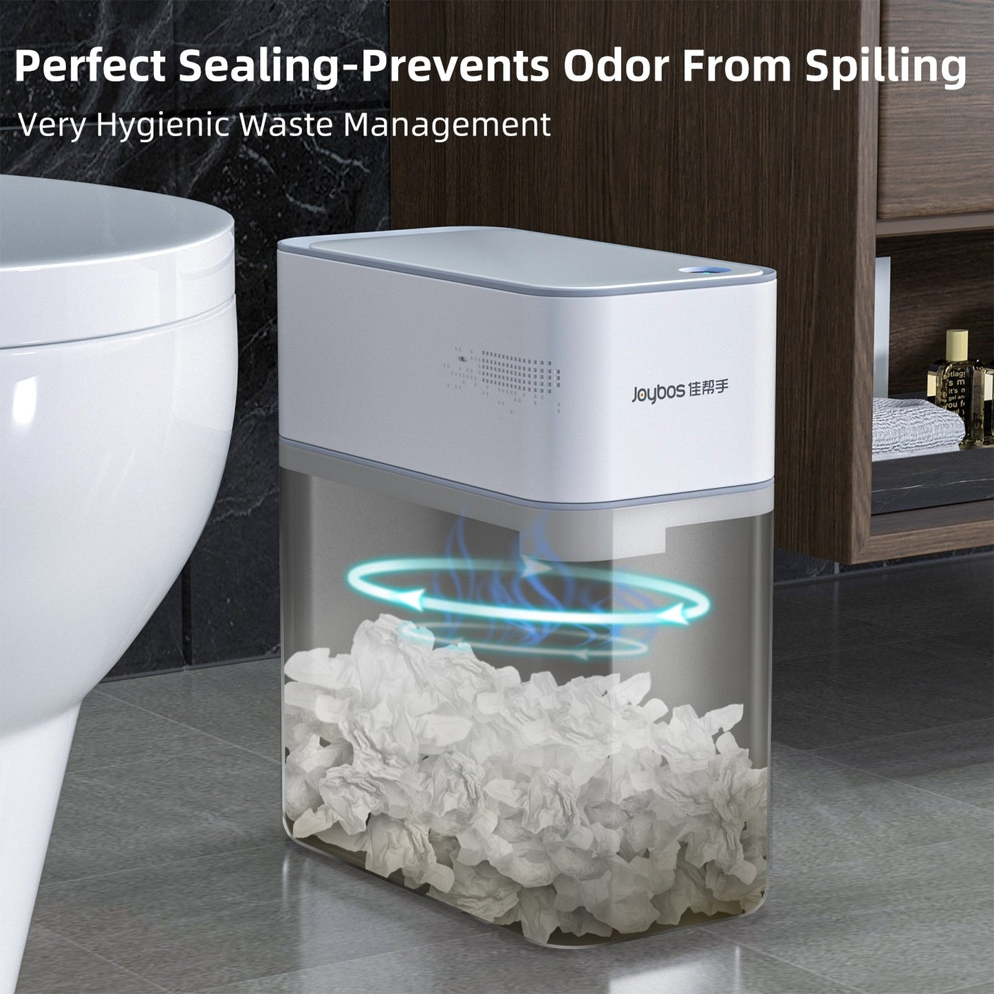 14L Smart Bathroom Trash