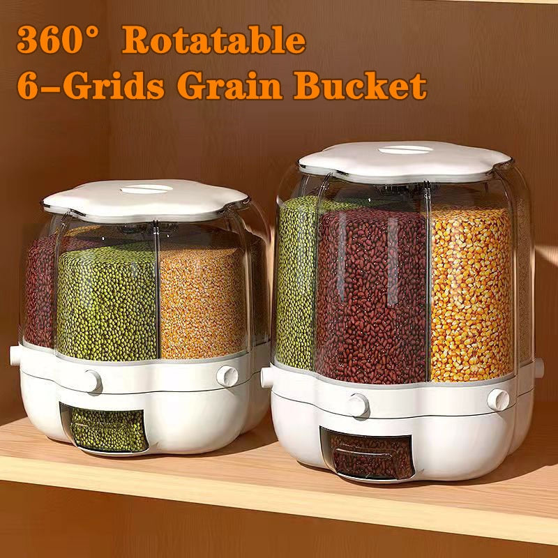 Rotatable Dry Food Dispenser