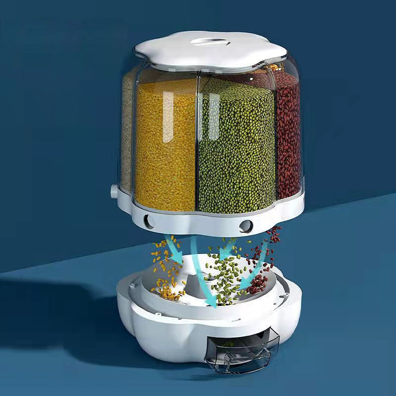 Rotatable Dry Food Dispenser