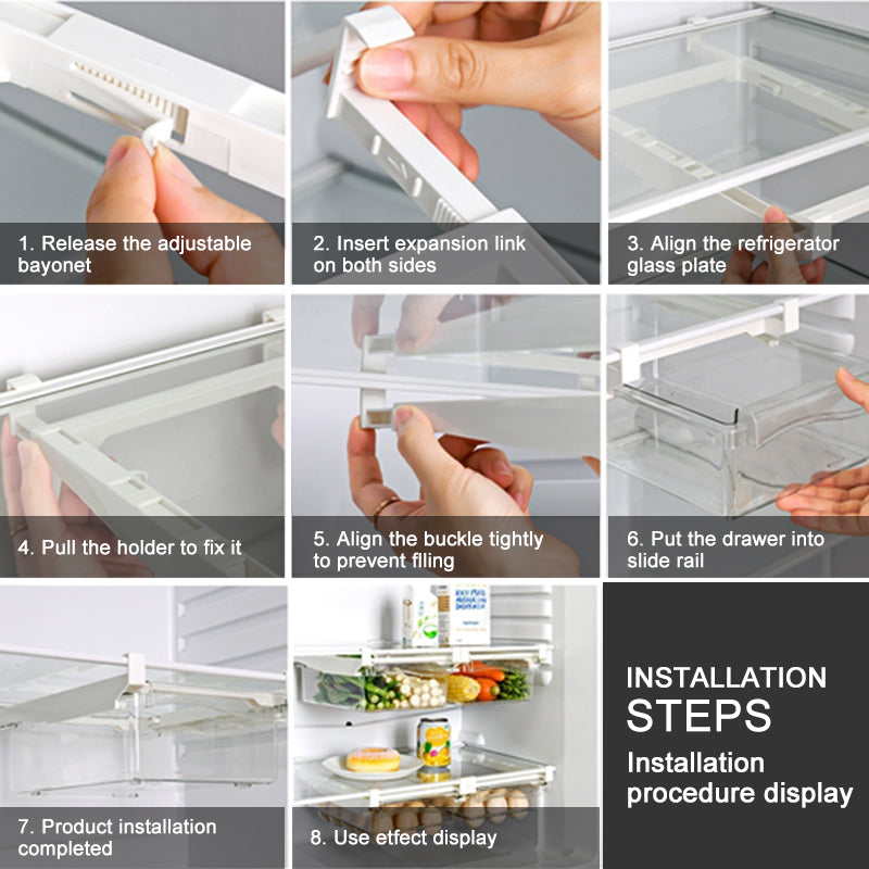 Ref Under Shelf Rack