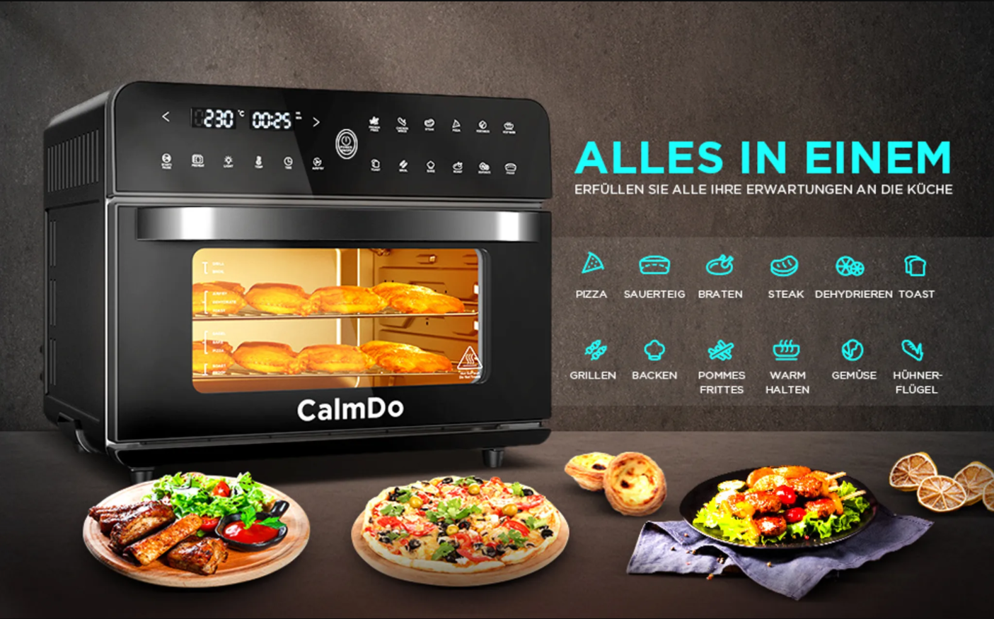 25L Touchscreen Air Fryer