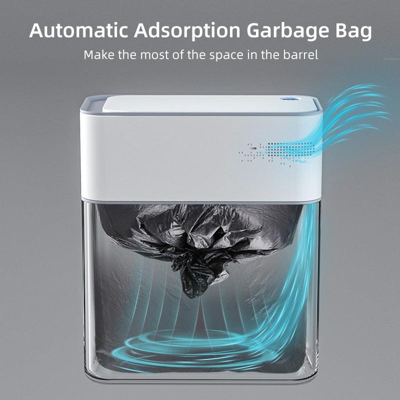 14L Smart Bathroom Trash