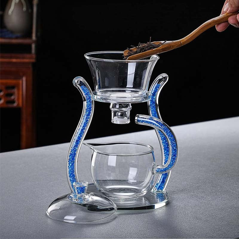 Crystal Glass Teapot Set