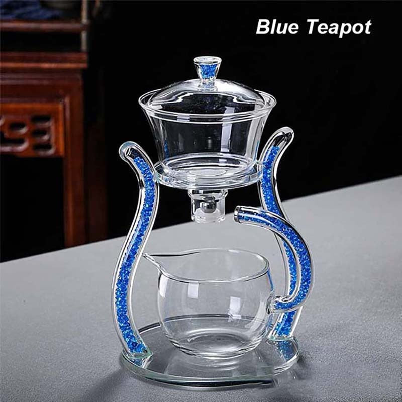 Crystal Glass Teapot Set