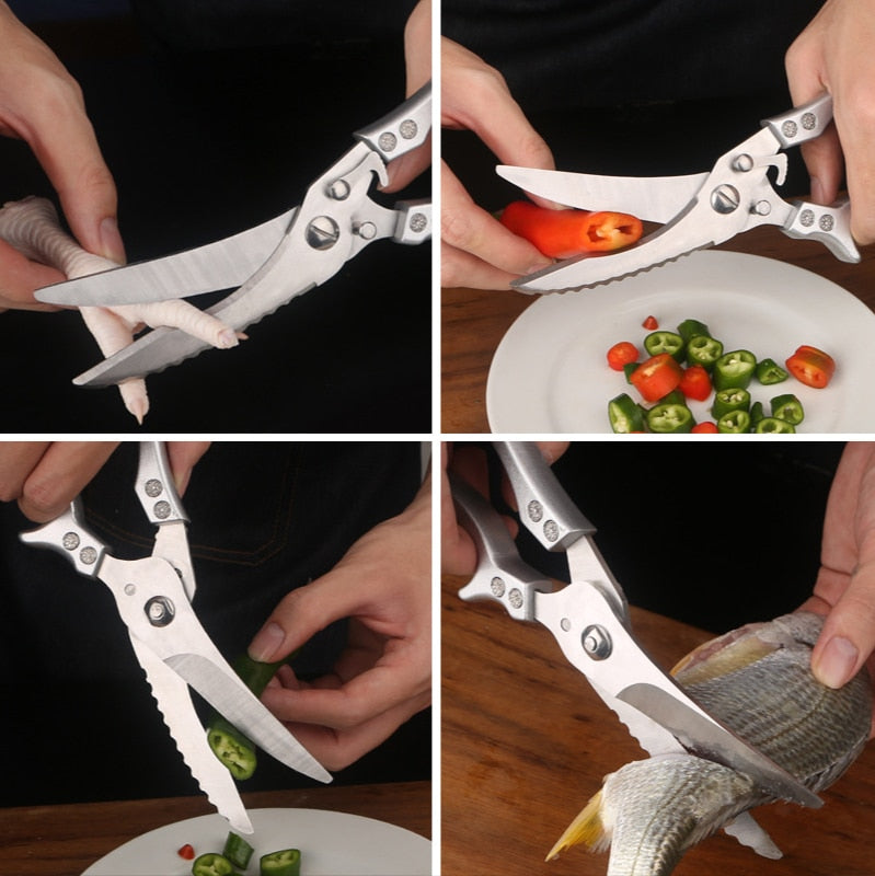 Powerful Chicken Bone Scissors