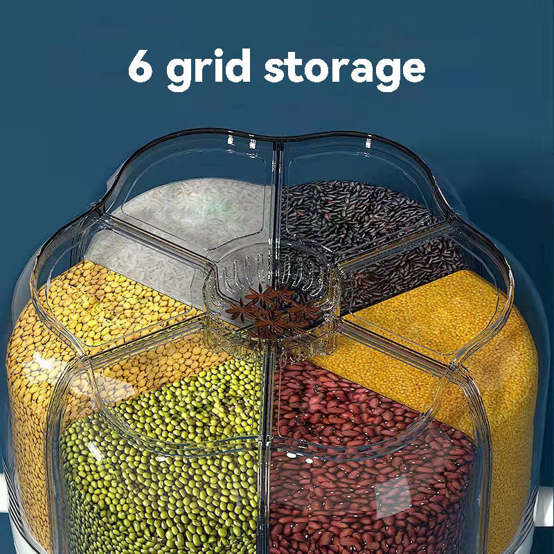 Rotatable Dry Food Dispenser