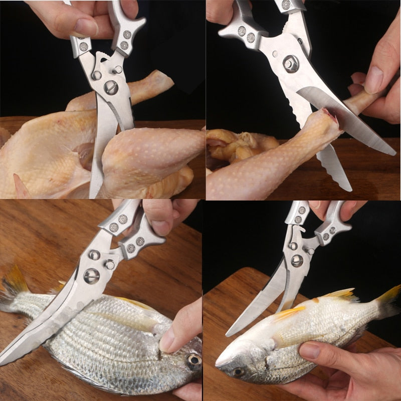 Powerful Chicken Bone Scissors
