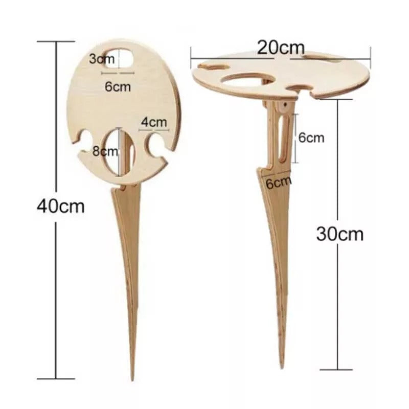 Stan's Foldable Wine Table