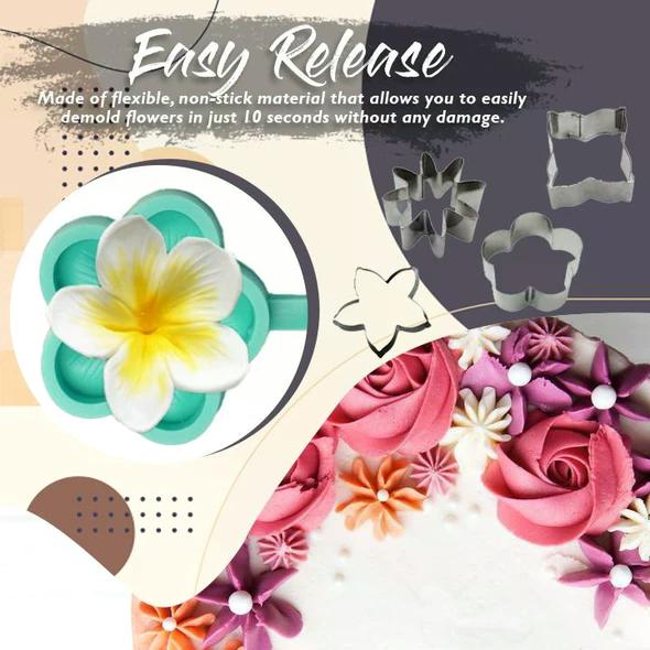 Flower Blossom Cake Art Mold