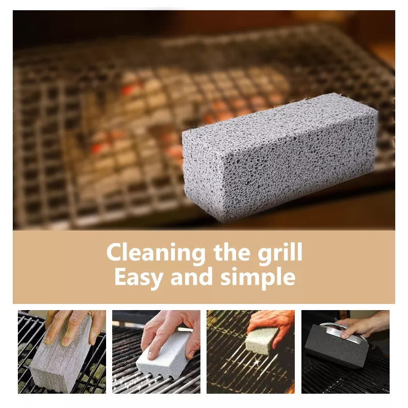Grill Griddle Cleaning Brick Block (4 PCS)