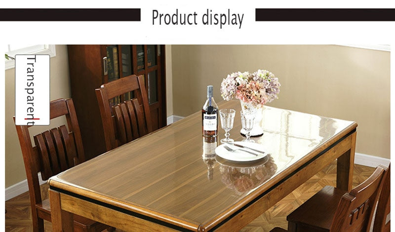 Transparent PVC Tablecloth 1.0mm