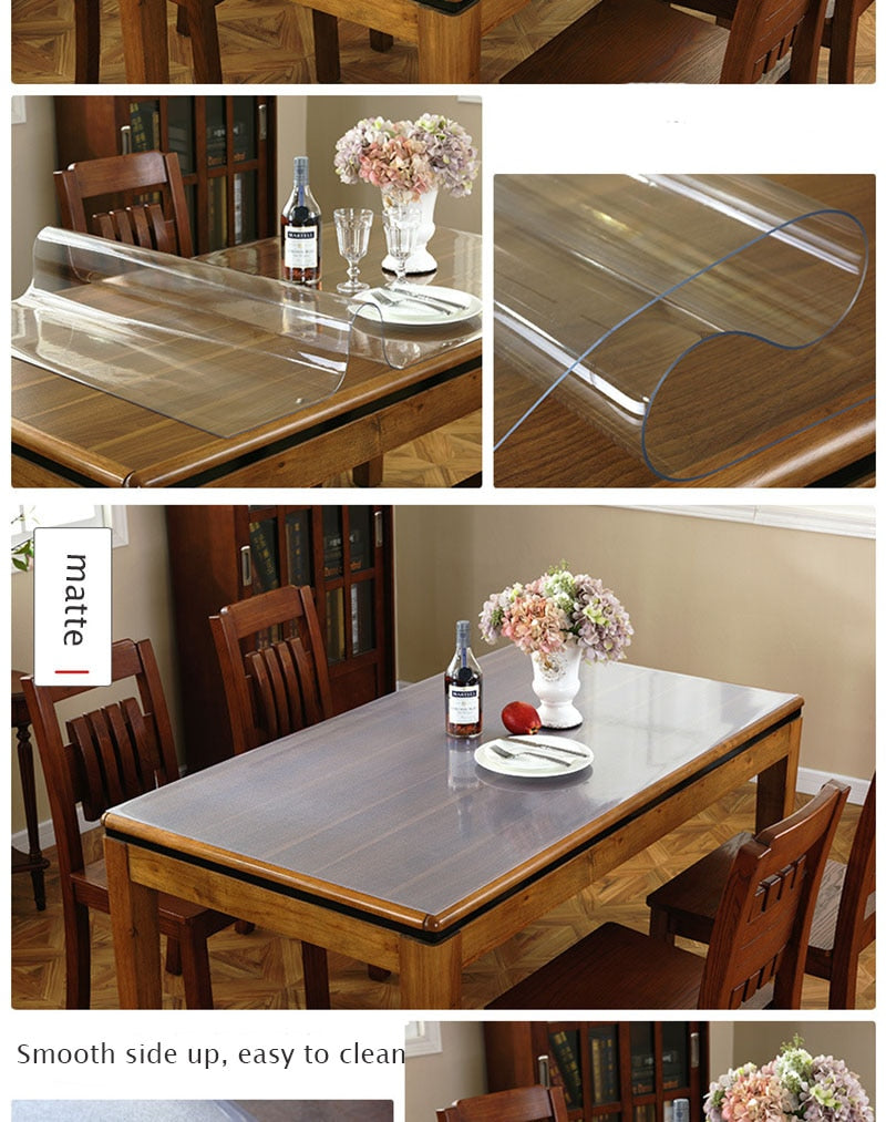 Transparent PVC Tablecloth 1.0mm