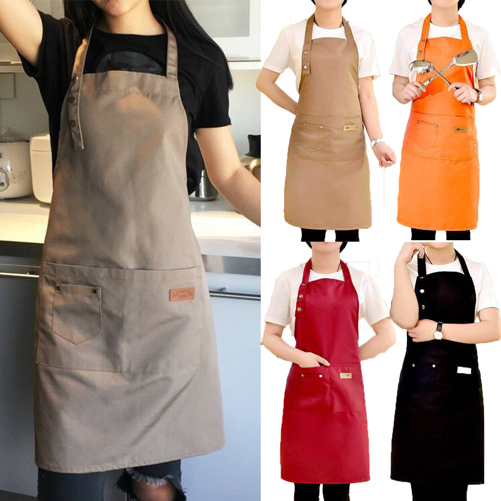 Apron With 2 Waist Pockets