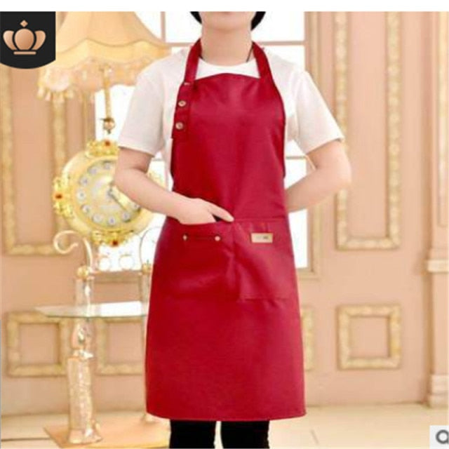 Apron With 2 Waist Pockets