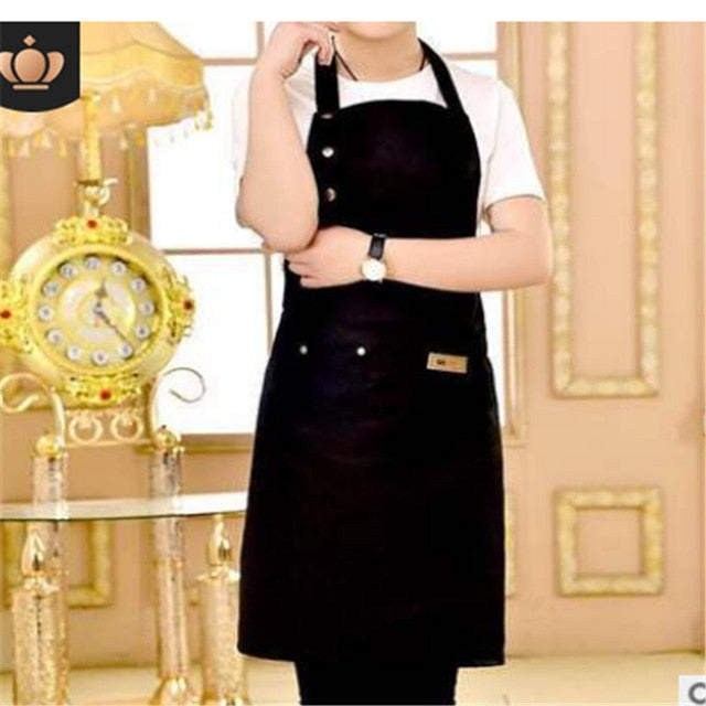 Apron With 2 Waist Pockets