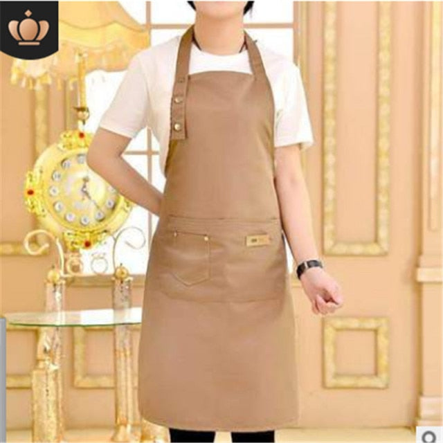 Apron With 2 Waist Pockets