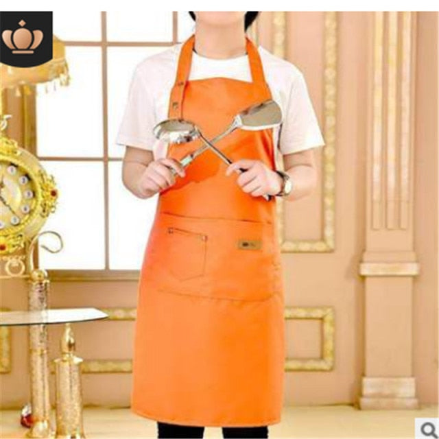 Apron With 2 Waist Pockets