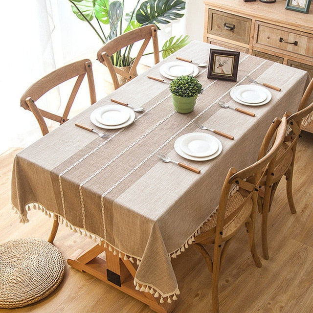 Tablecloth With Tassel