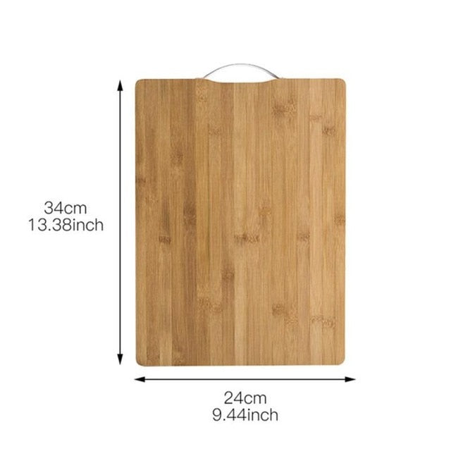 Bamboo square cutting board
