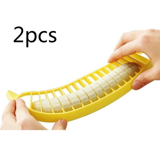 Plastic Banana Slicer Cutter