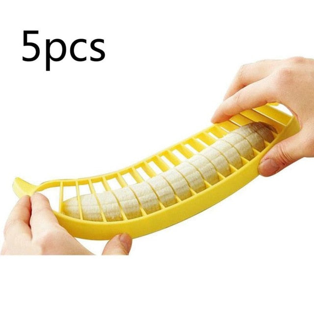 Plastic Banana Slicer Cutter
