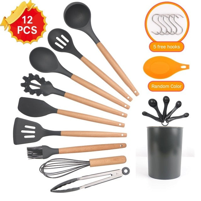 Cookware Non-stick Utensils Sets