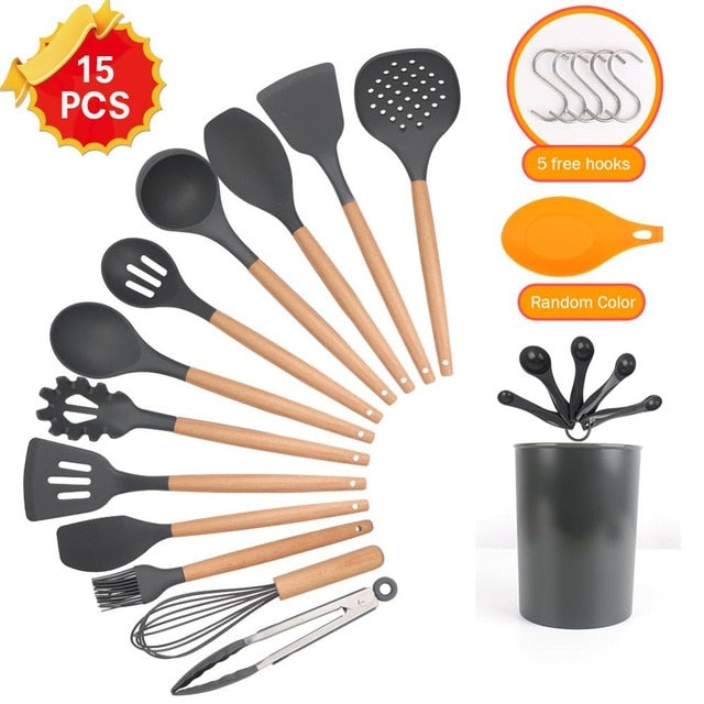 Cookware Non-stick Utensils Sets