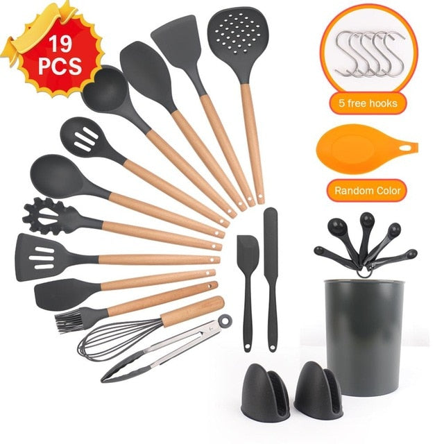Cookware Non-stick Utensils Sets