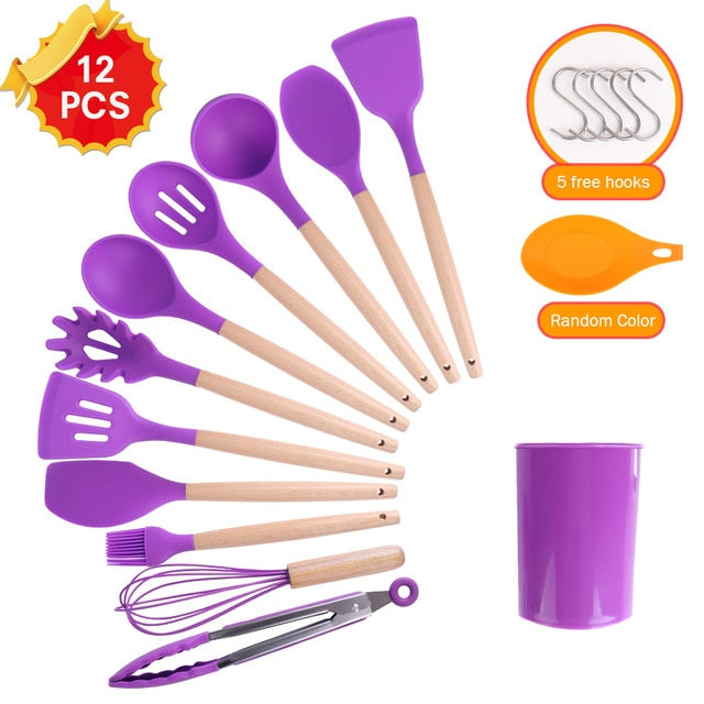 Cookware Non-stick Utensils Sets