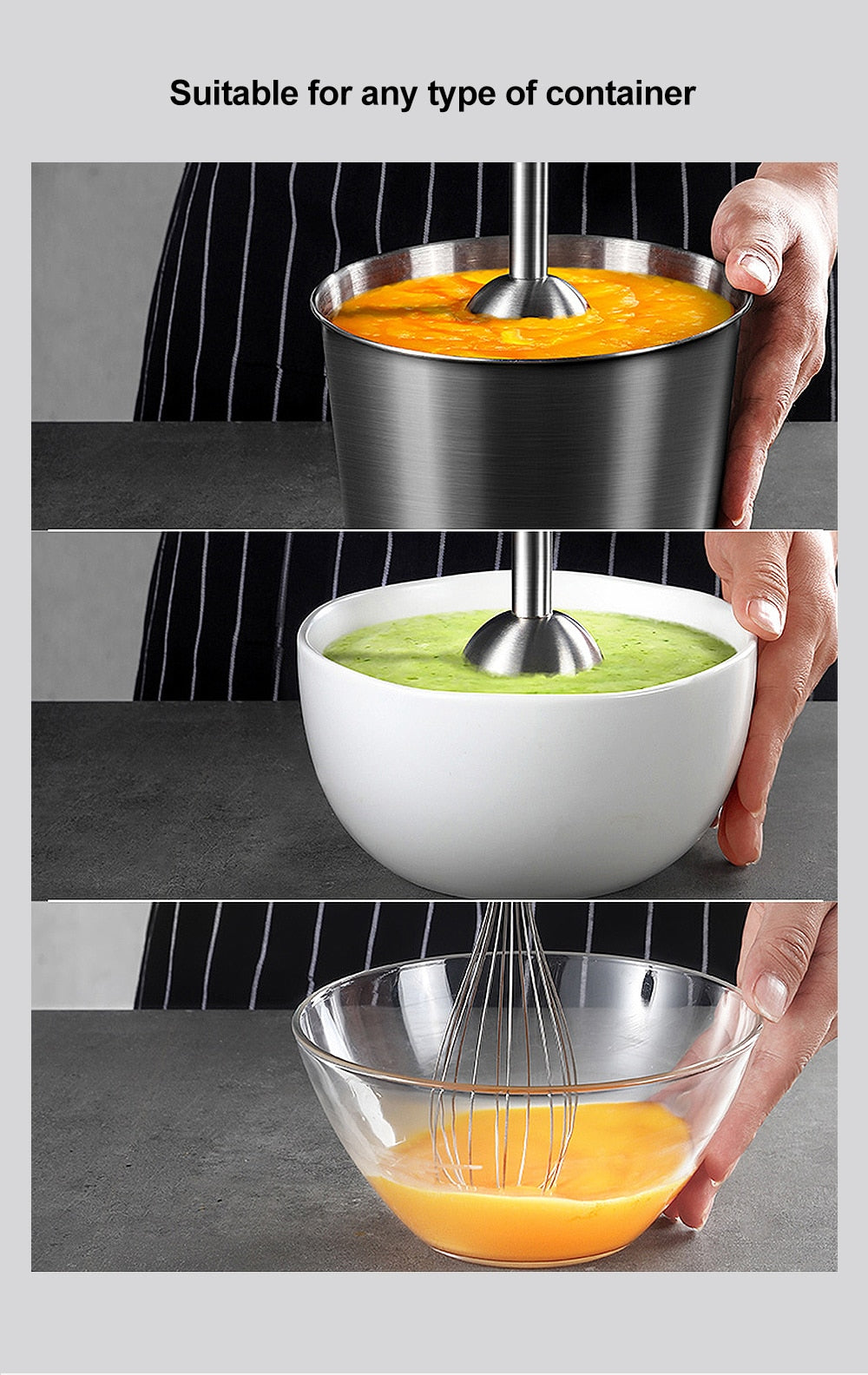 4-in-1 High Power Hand Blender