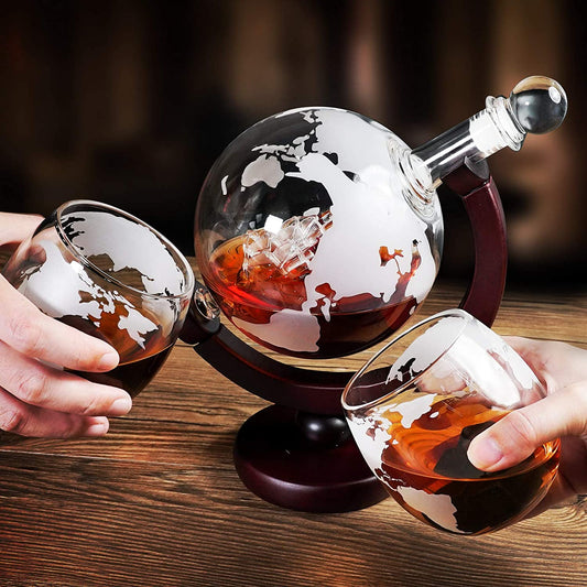 Creative Globe Decanter Set