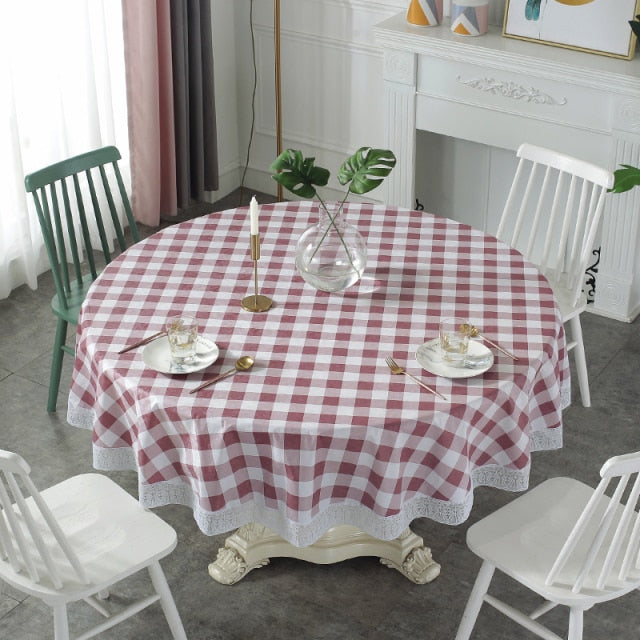 PVC Lace Tablecloth