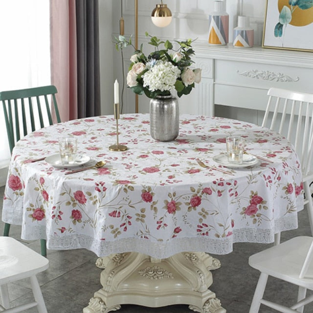 PVC Lace Tablecloth