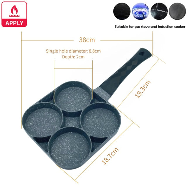Stan® 4 Hole Frying Pot