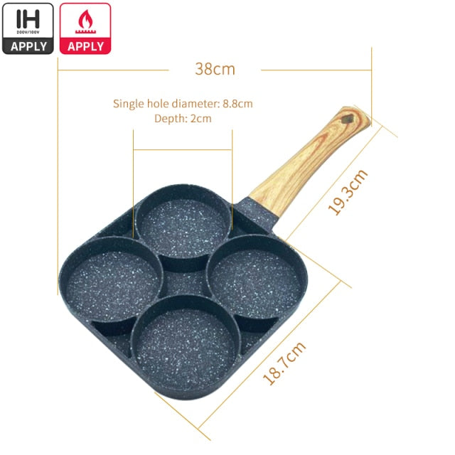 Stan® 4 Hole Frying Pot