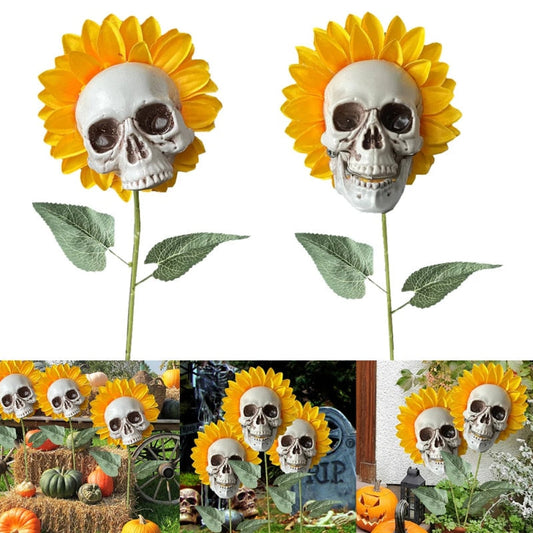 Halloween decor skull