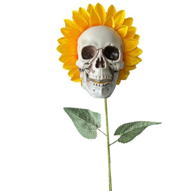 Halloween decor skull