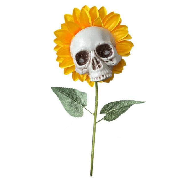 Halloween decor skull