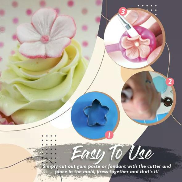 Flower Blossom Cake Art Mold